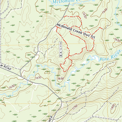 United States Geological Survey Alvin SW, WI (2022, 24000-Scale) digital map