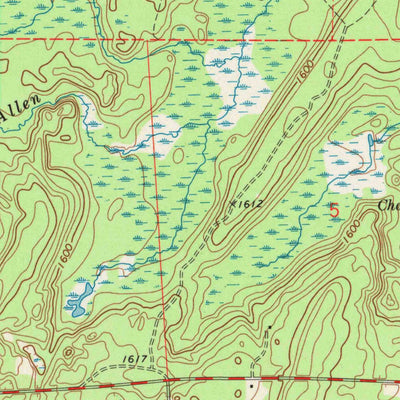 United States Geological Survey Alvin, WI (1970, 24000-Scale) digital map