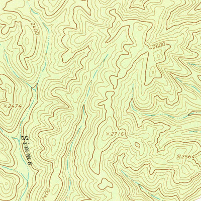 United States Geological Survey Alvon, WV-VA (1969, 24000-Scale) digital map