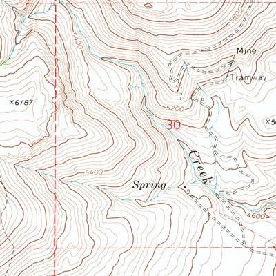 United States Geological Survey Alvord Hot Springs, OR (1968, 24000-Scale) digital map