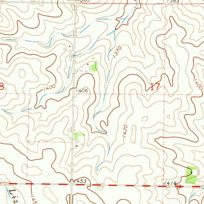 United States Geological Survey Alvord, IA (1971, 24000-Scale) digital map