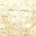 United States Geological Survey Alvord Mountain, CA (1951, 62500-Scale) digital map