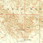 United States Geological Survey Alvord Mountain, CA (1951, 62500-Scale) digital map