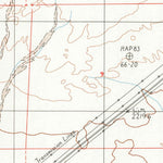 United States Geological Survey Alvord Mountain East, CA (1986, 24000-Scale) digital map