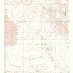 United States Geological Survey Alvord Mountain West, CA (1986, 24000-Scale) digital map