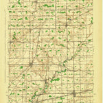 United States Geological Survey Alvordton, OH-MI (1944, 62500-Scale) digital map