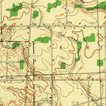 United States Geological Survey Alvordton, OH-MI (1944, 62500-Scale) digital map