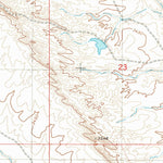 United States Geological Survey Alzada NW, MT (1980, 24000-Scale) digital map