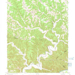 United States Geological Survey Amandaville, KY (1953, 24000-Scale) digital map