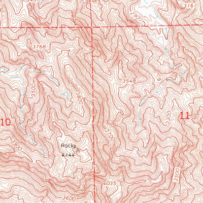 United States Geological Survey Amargosa Flat, NV (1968, 24000-Scale) digital map