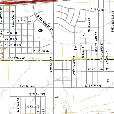 United States Geological Survey Amarillo East, TX (2022, 24000-Scale) digital map