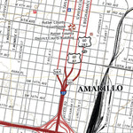 United States Geological Survey Amarillo East, TX (2022, 24000-Scale) digital map