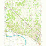 United States Geological Survey Amazonia, MO-KS (1961, 24000-Scale) digital map