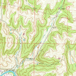 United States Geological Survey Amazonia, MO-KS (1961, 24000-Scale) digital map