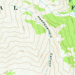 United States Geological Survey Amber Lakes, ID (1967, 24000-Scale) digital map