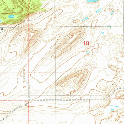 United States Geological Survey Amber, WA (1981, 24000-Scale) digital map