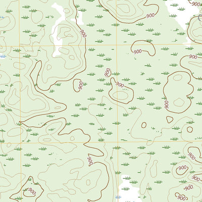 United States Geological Survey Amberg, WI (2023, 24000-Scale) digital map