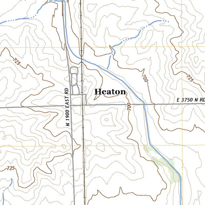 United States Geological Survey Ambia, IN (2022, 24000-Scale) digital map