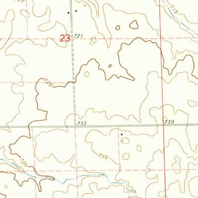 United States Geological Survey Ambia, IN-IL (1964, 24000-Scale) digital map