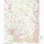 United States Geological Survey Ambler, PA (1966, 24000-Scale) digital map