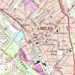 United States Geological Survey Ambler, PA (1966, 24000-Scale) digital map