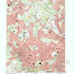 United States Geological Survey Ambler, PA (1999, 24000-Scale) digital map