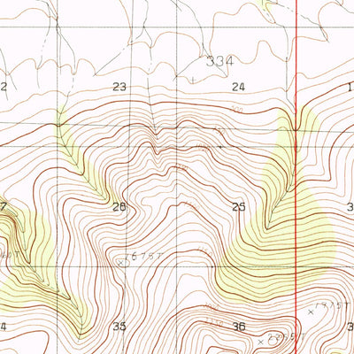 United States Geological Survey Ambler River A-3, AK (1985, 63360-Scale) digital map