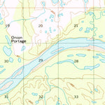 United States Geological Survey Ambler River A-5, AK (1955, 63360-Scale) digital map