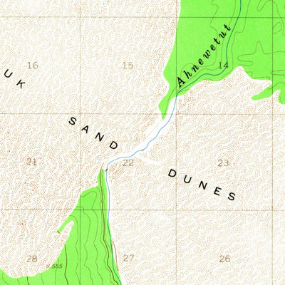 United States Geological Survey Ambler River A-6, AK (1955, 63360-Scale) digital map