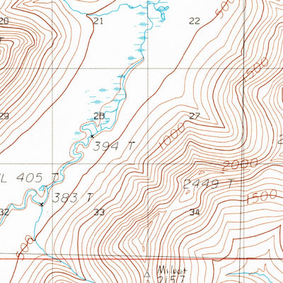 United States Geological Survey Ambler River B-4, AK (1990, 63360-Scale) digital map