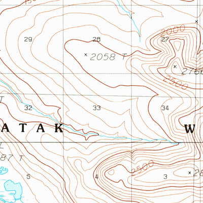 United States Geological Survey Ambler River C-4, AK (1990, 63360-Scale) digital map