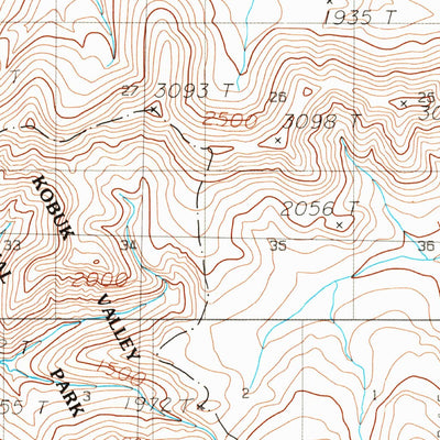 United States Geological Survey Ambler River C-4, AK (1990, 63360-Scale) digital map
