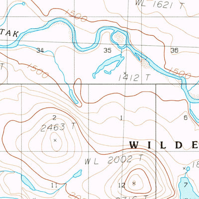 United States Geological Survey Ambler River D-2, AK (1990, 63360-Scale) digital map