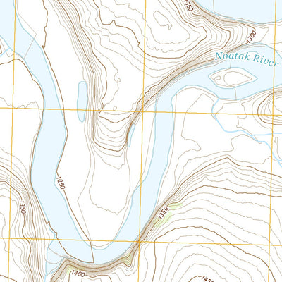 United States Geological Survey Ambler River D-3 NW, AK (2016, 25000-Scale) digital map