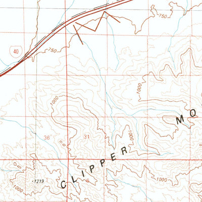 United States Geological Survey Amboy, CA (1985, 100000-Scale) digital map