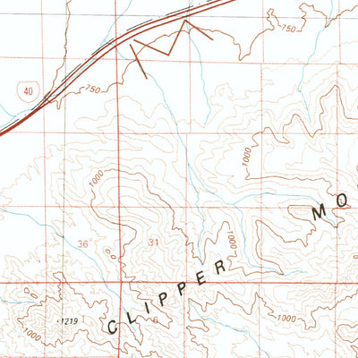 Amboy, CA (1985, 100000-Scale) Map by United States Geological Survey ...