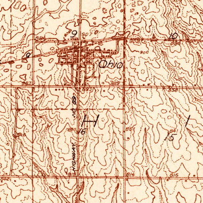 United States Geological Survey Amboy, IL (1930, 48000-Scale) digital map