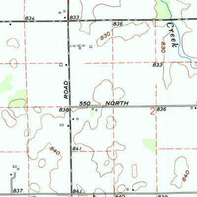 United States Geological Survey Amboy, IN (1962, 24000-Scale) digital map
