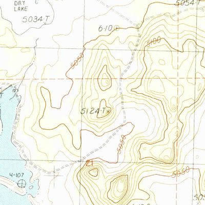 United States Geological Survey Ambrose, CA (1990, 24000-Scale) digital map