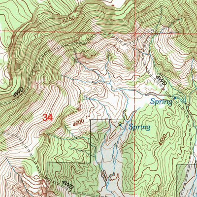 United States Geological Survey Ambrose, CA (1993, 24000-Scale) digital map