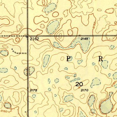 United States Geological Survey Ambrose, ND (1948, 24000-Scale) digital map
