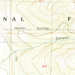 United States Geological Survey Ambrose Valley, CA (1990, 24000-Scale) digital map