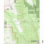 United States Geological Survey Ambrose Valley, CA (1993, 24000-Scale) digital map