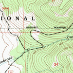 United States Geological Survey Ambrose Valley, CA (1993, 24000-Scale) digital map