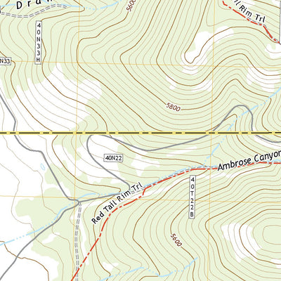 United States Geological Survey Ambrose Valley, CA (2021, 24000-Scale) digital map