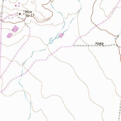 United States Geological Survey Ambrosia Lake, NM (1957, 24000-Scale) digital map