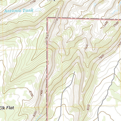 United States Geological Survey Ambrosia Lake, NM (2020, 24000-Scale) digital map