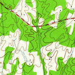 United States Geological Survey Amelia Court House, VA (1943, 24000-Scale) digital map