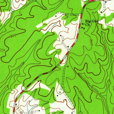 United States Geological Survey Amelia Court House, VA (1943, 24000-Scale) digital map