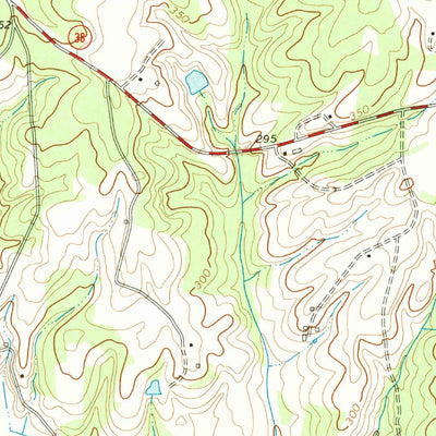 United States Geological Survey Amelia Court House, VA (1966, 24000-Scale) digital map